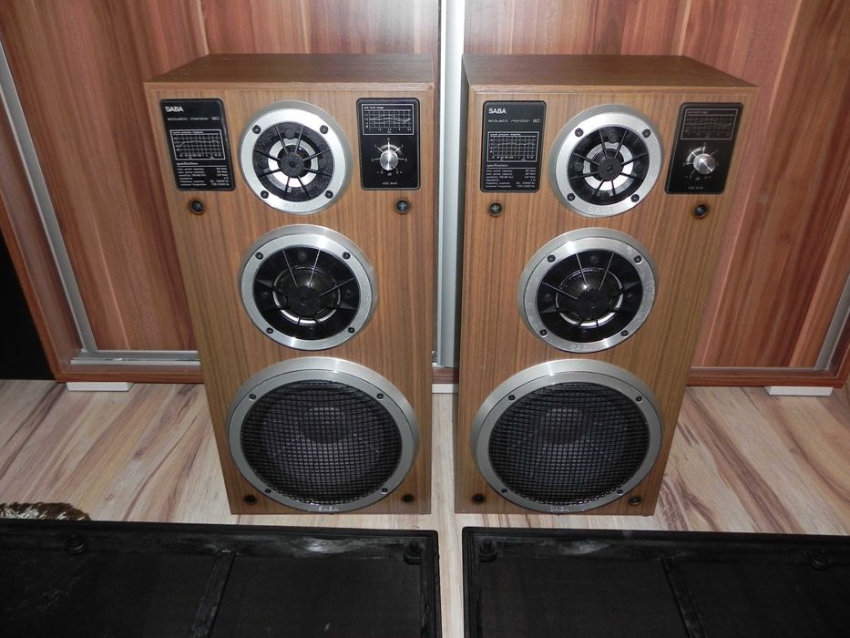 Kolumny SABA Acoustic Monitor 80 - stan bdb