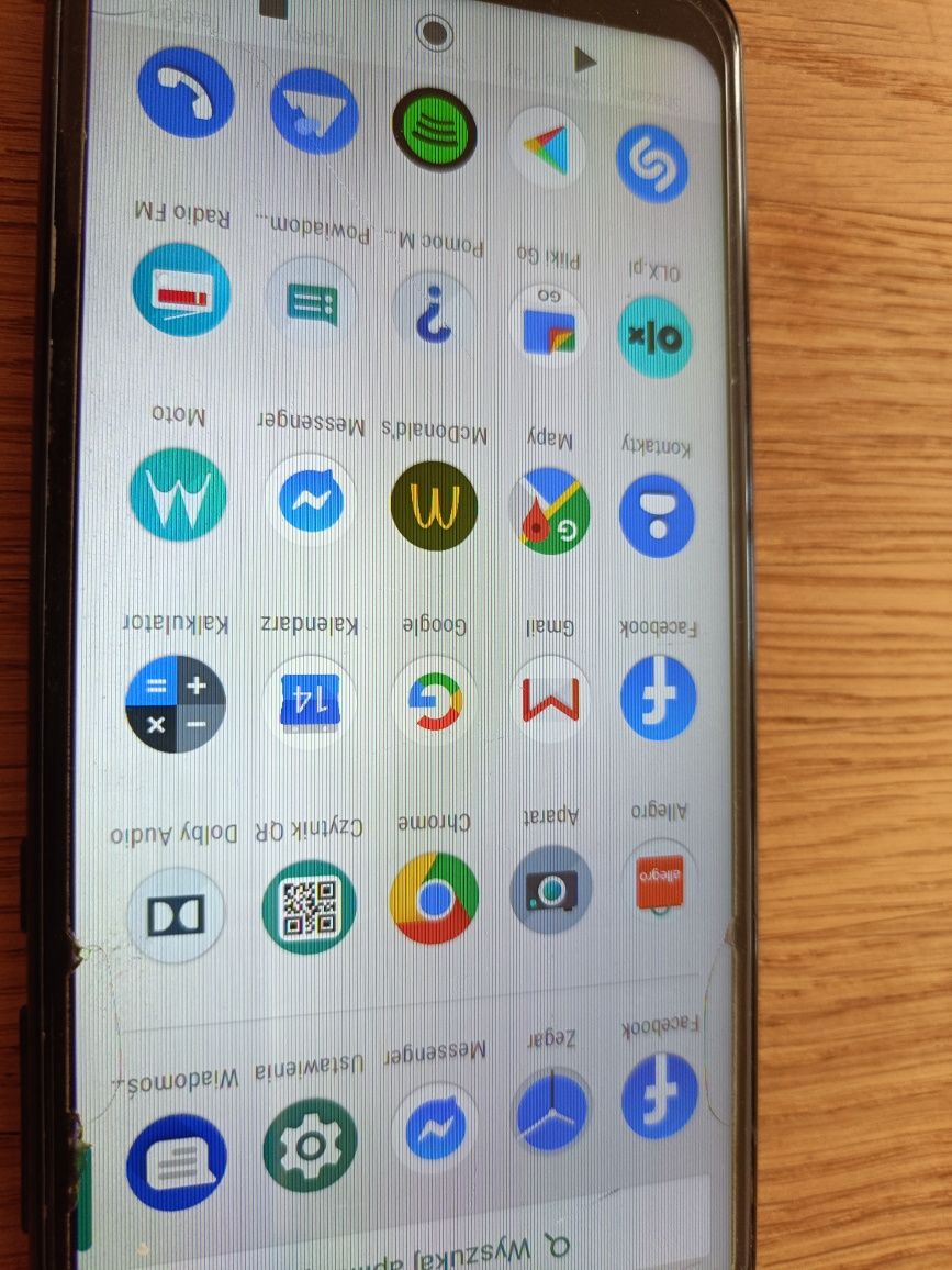 Motorolaone androidone uszkodzona