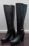 Botas cano alto senhora em couro