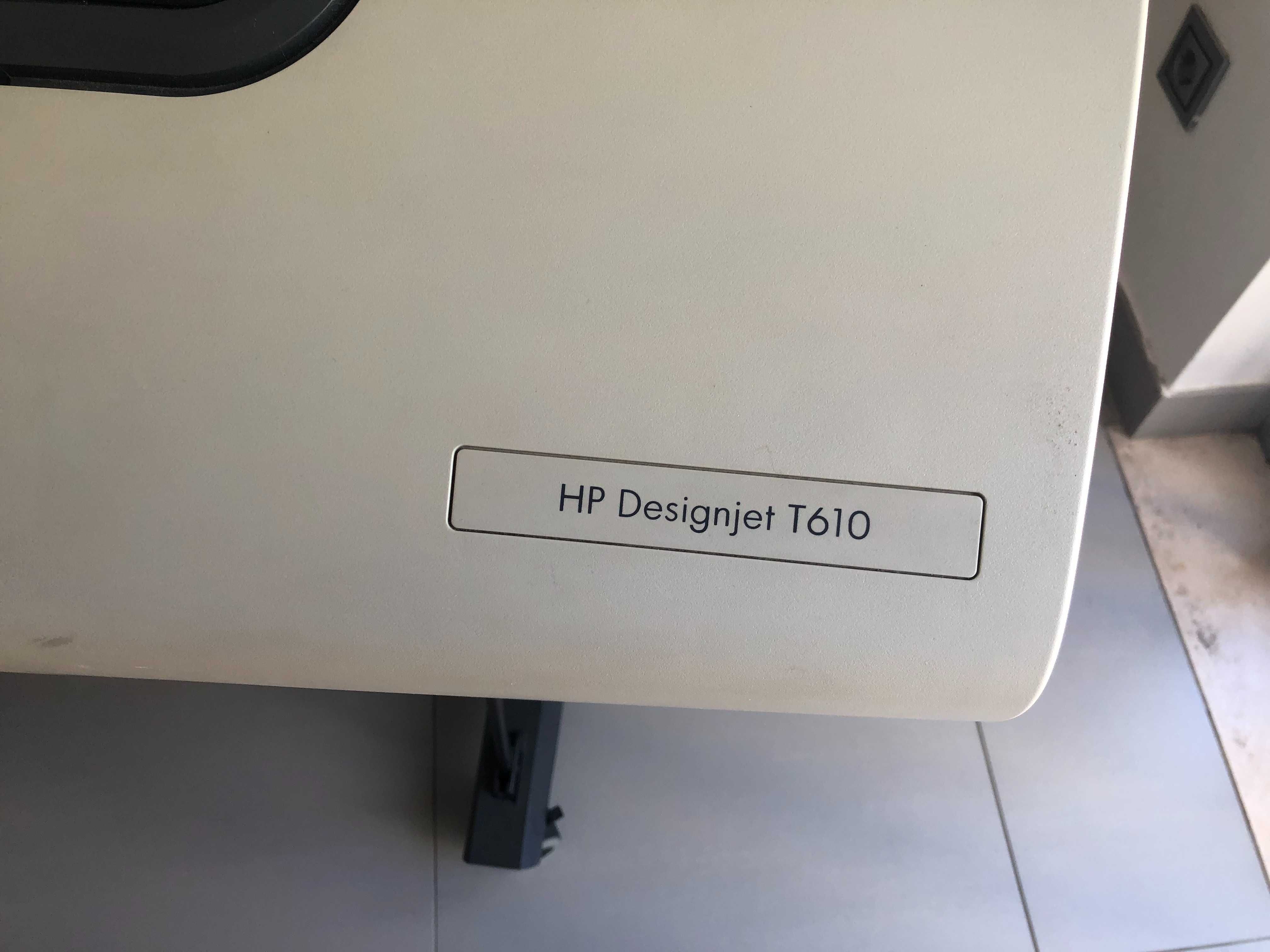 Plotter HP T610 - impressão até A1