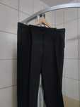 Spodnie eleganckie garniturowe XL męskie czarne classic sport retro d