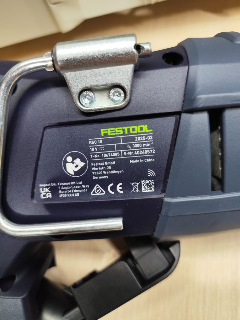 Festool RSC 18 безщіткова шабельна пила Фестул оригінал