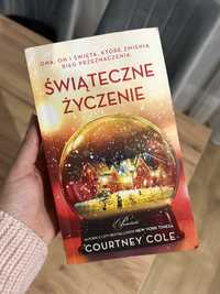 Świąteczne życzenie książka Courtney Cole