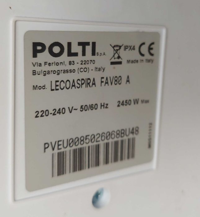 Máquina de limpeza a vapor