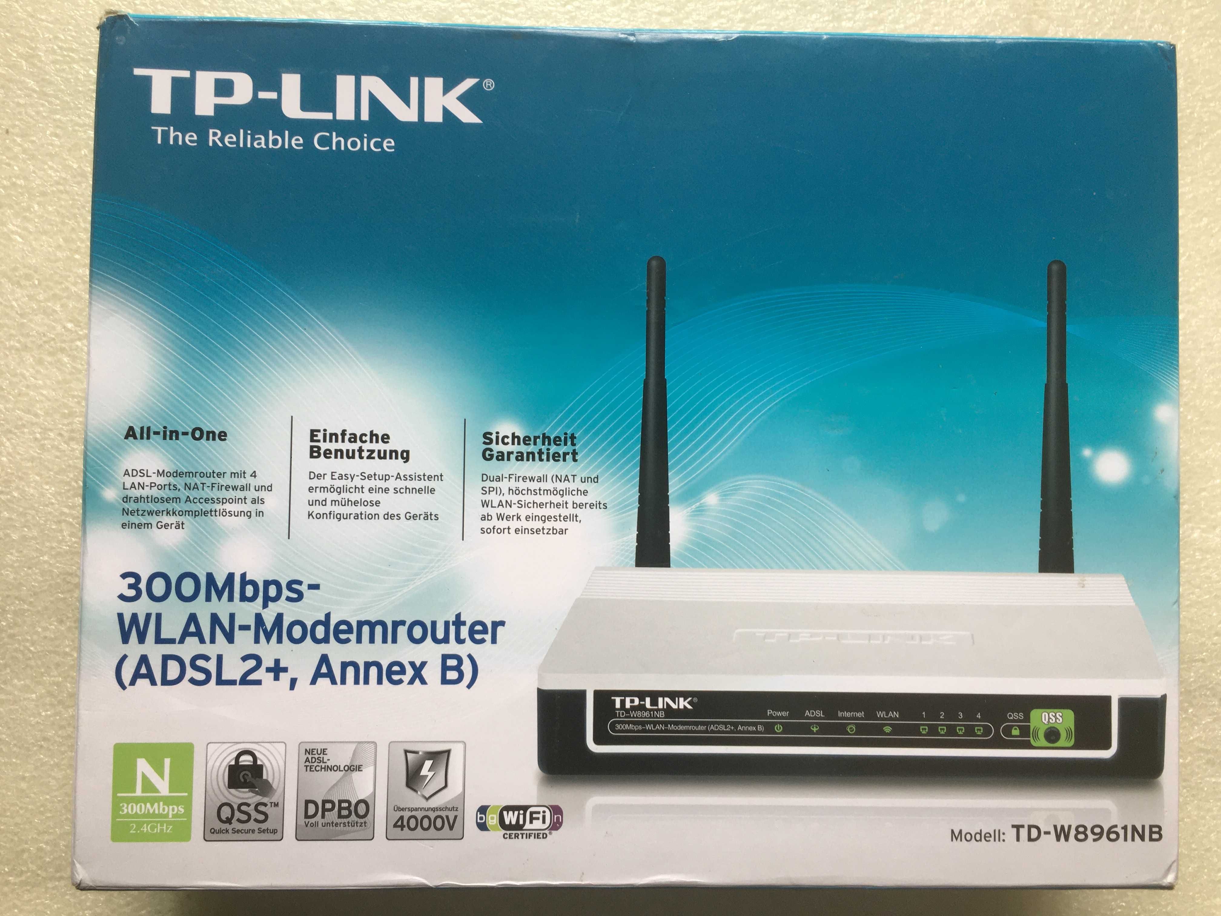 Router TP-LINK TD-W8961NB Annex B