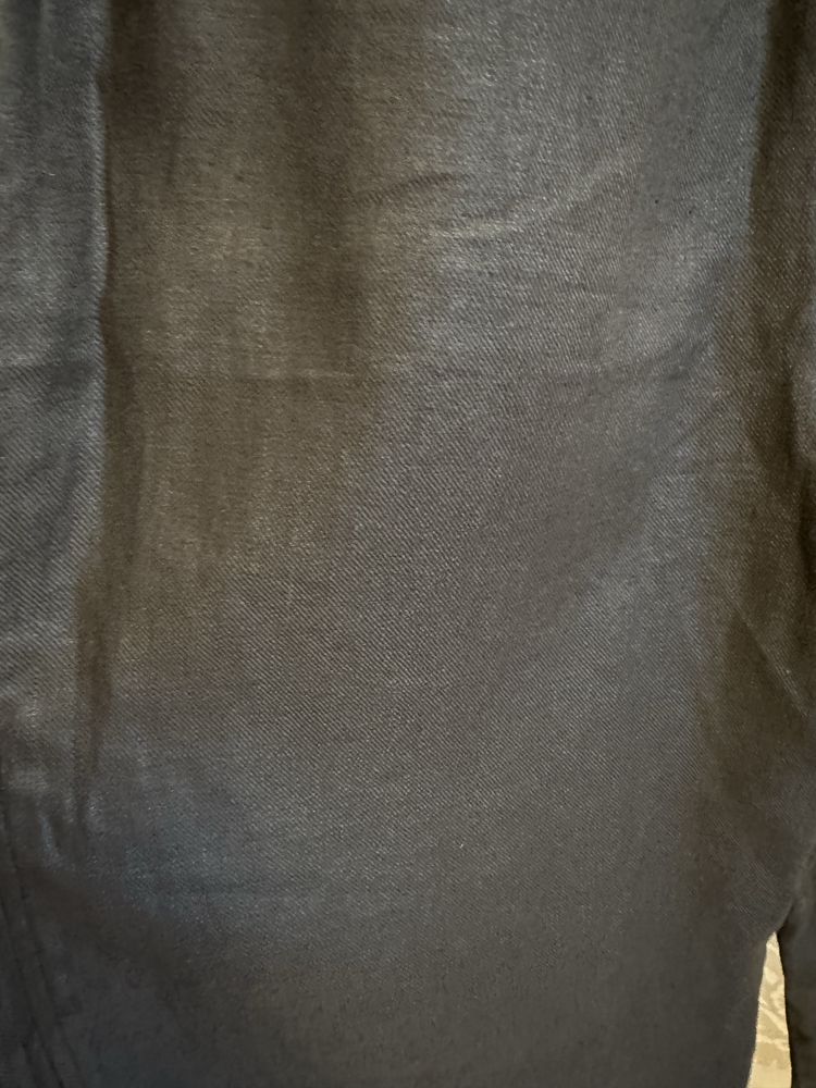 Брюки льон Massimo Dutti