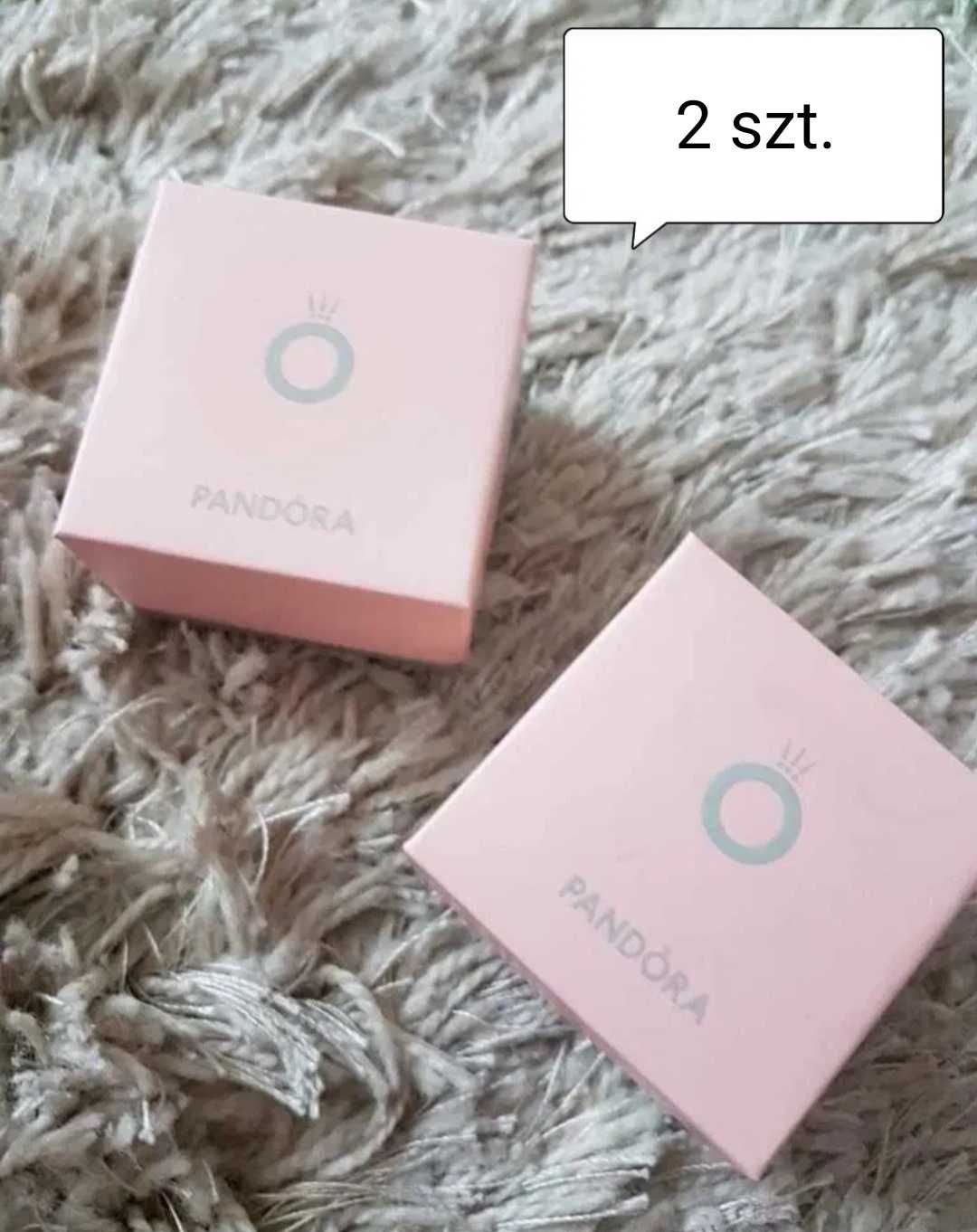 Małe pudełeczka PANDORA 2 szt. w promocyjnej cenie