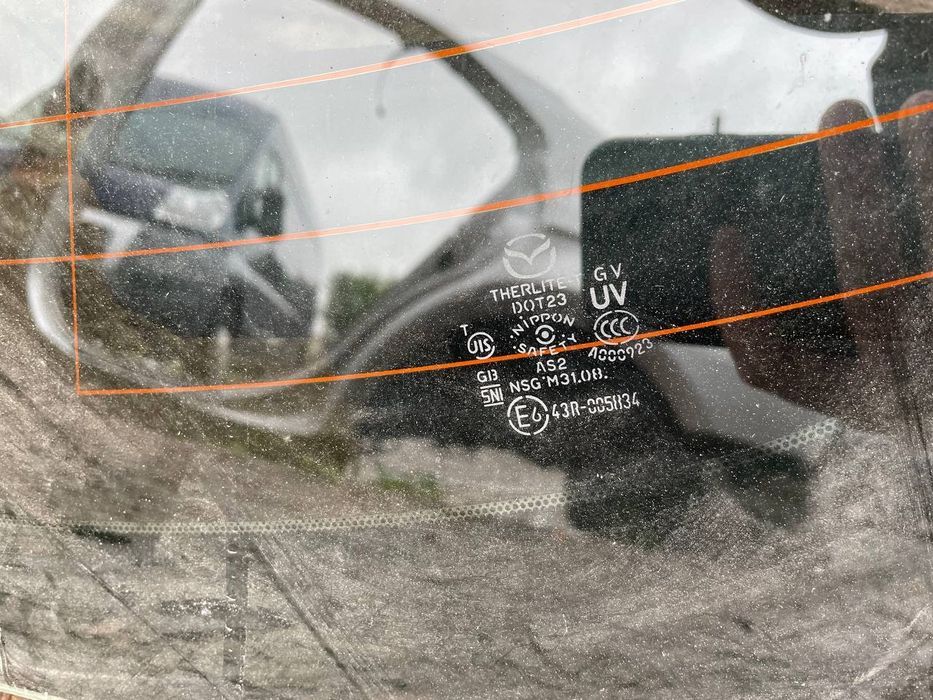 Заднее Стекло Mazda 6 GJ GL 2013-2022 мазда 6 заднє скло 43R-005834