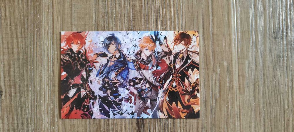 Cartões Genshin Impact