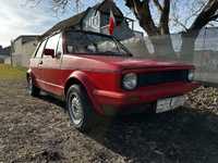 OldMobil Golf I cabrio 85r 1,6 benz