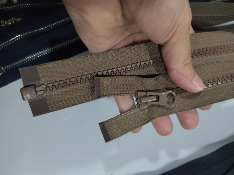 10 fechos  zíper divisíveis