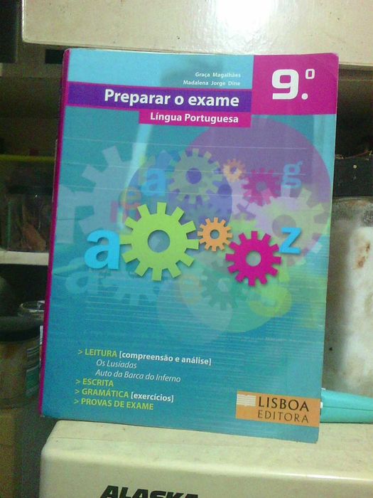livro preparar o exame 9 ano língua-portuguesa