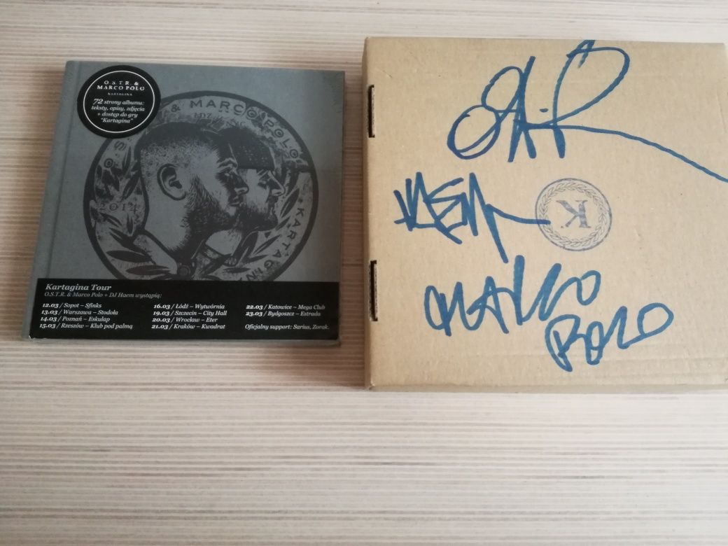 OSTR Marco polo Kartagina preorder autografy o.s.t.r