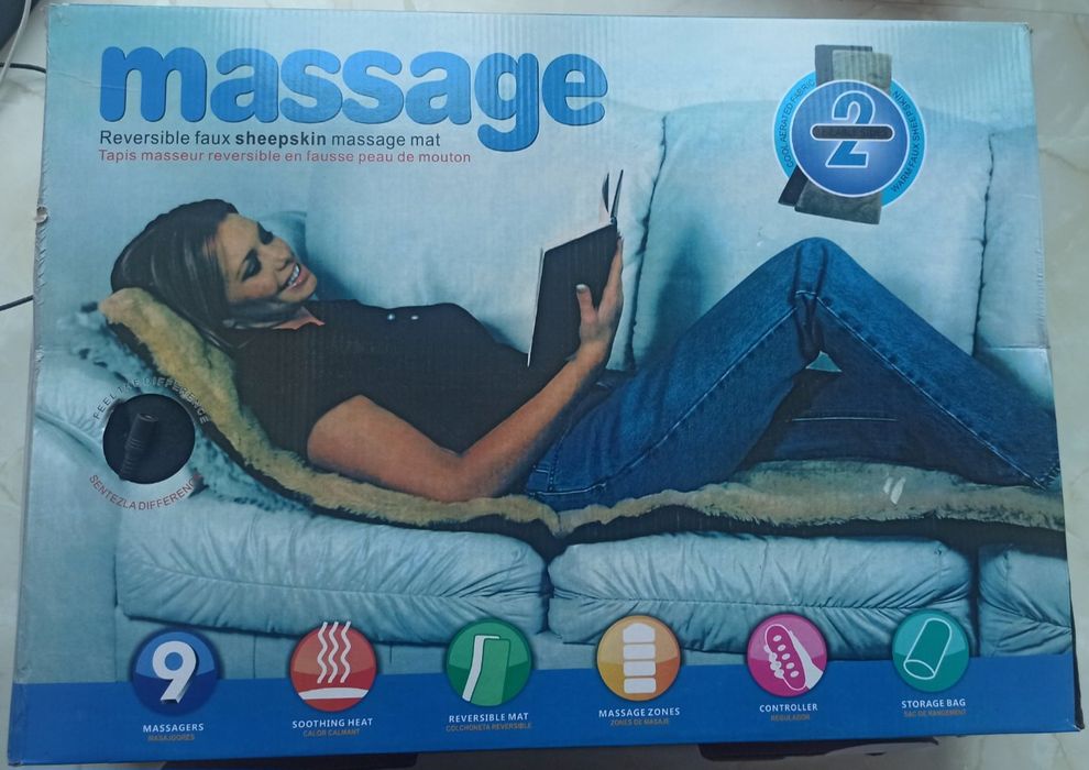 Масажний матрац з підігрівом