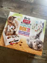 Interaktywny box dla kotów firmy Brit