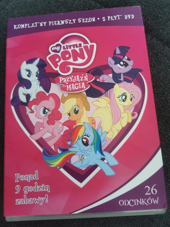 My Little ponny 5 płyt DVD