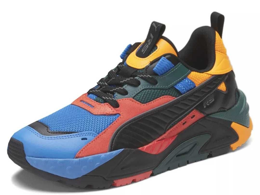 Puma RsTrck Color Lace Up  Mens Multi Sneakers039157601 US13, EUR47