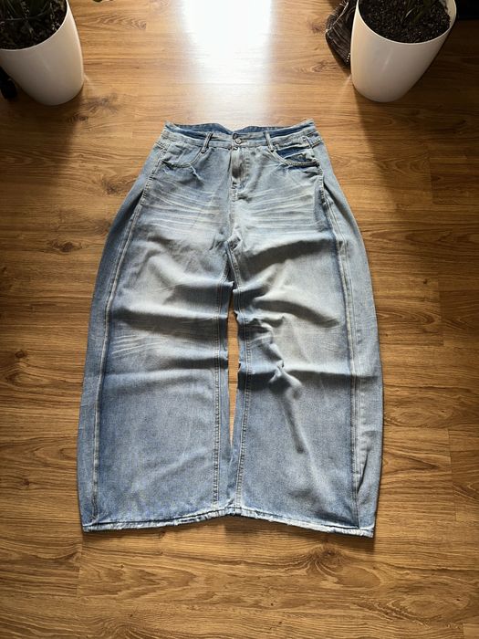 Baggy jeans opium Широкі джинси jeans skater fit jaded racer blue wash