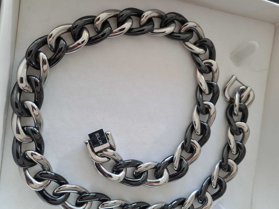 Elegancki masywny łańcuch - naszyjnik - kolia, Unisex, Apart