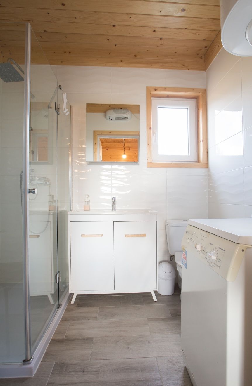 Duży Brzozowy Domek z jacuzzi na wyłączność, Kaszuby, wakacje,