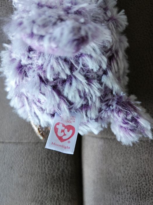 М'яка іграшка TY Beanie Boo's "Moonlight" сова, 15 см.