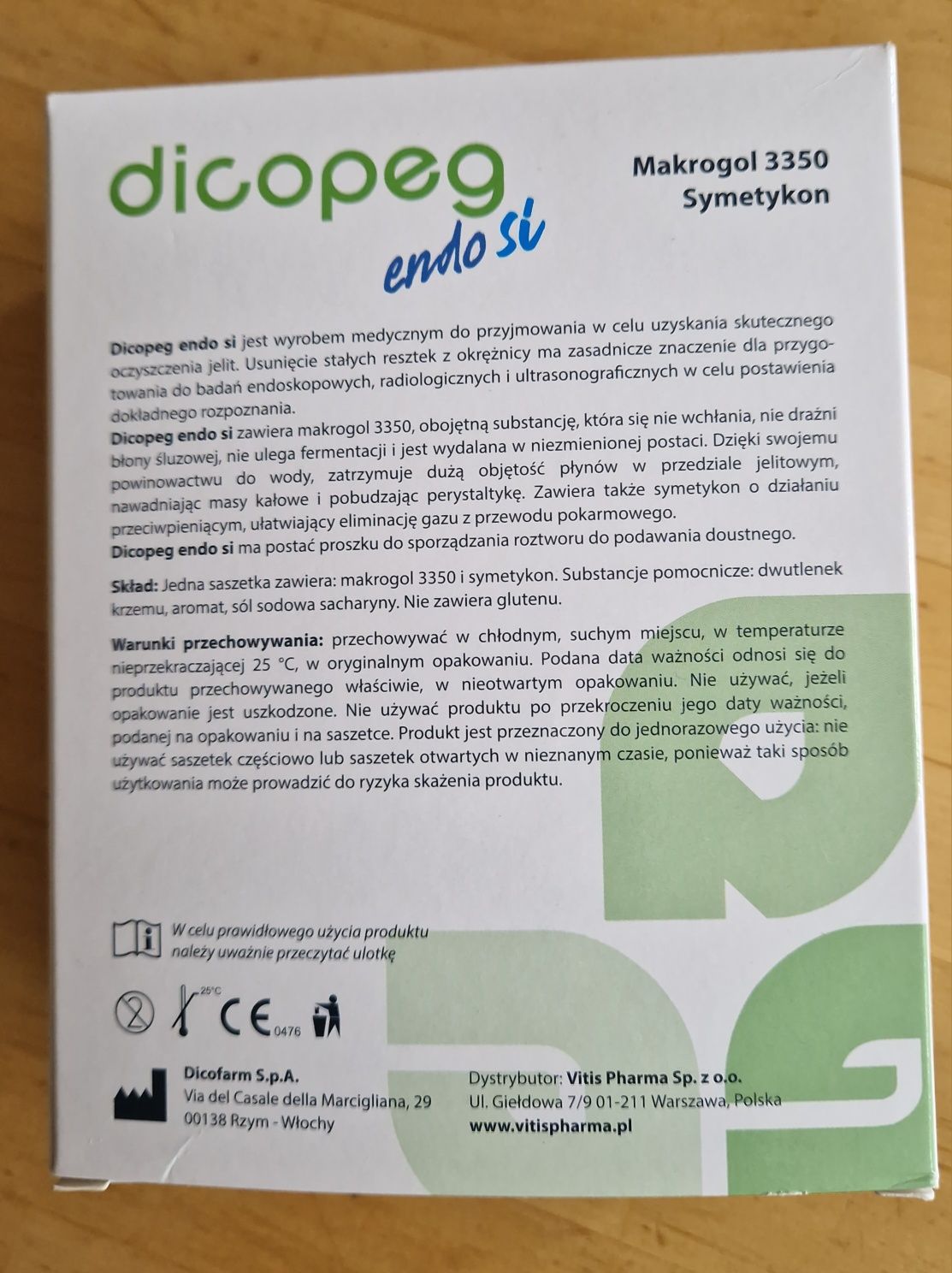 Dicopeg Endo Si, proszek do sporządzania roztworu doustnego