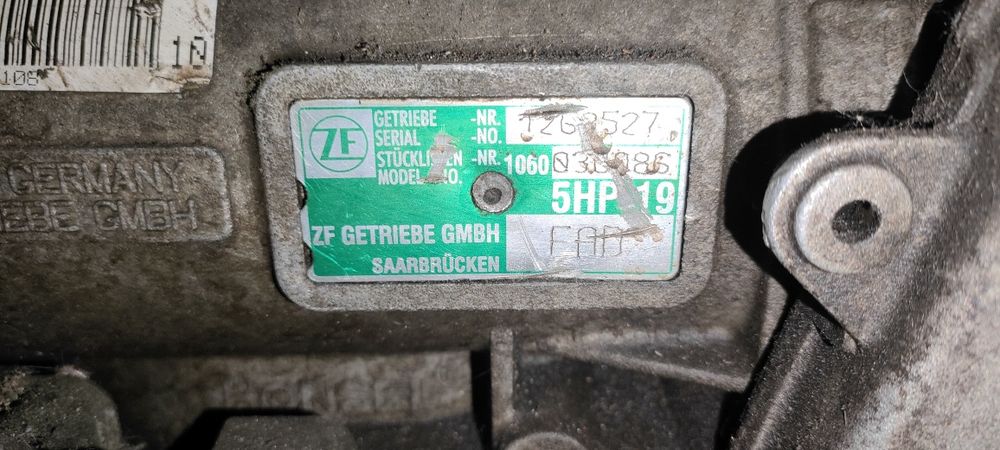 Продам АКПП 5hp-19 FAD