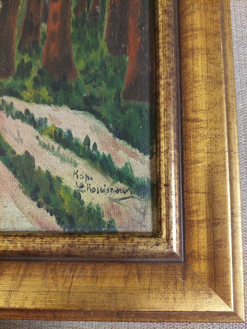 Obraz Las 45*27cm