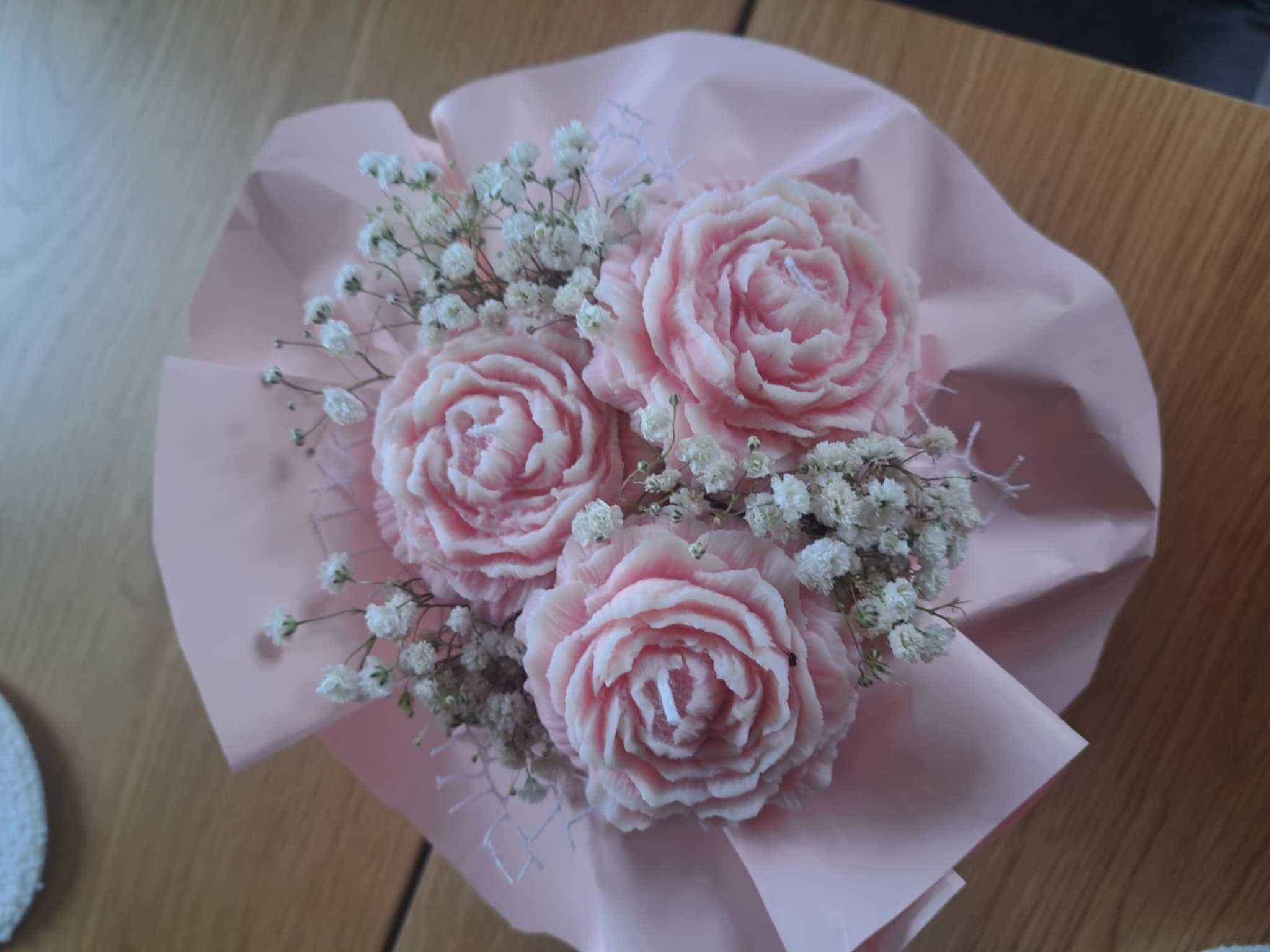 Flower Box ze świec sojowych