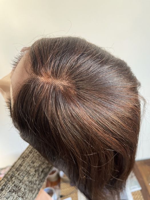 Peruka 100% wlosy naturalne ludzkie dluga brazowa