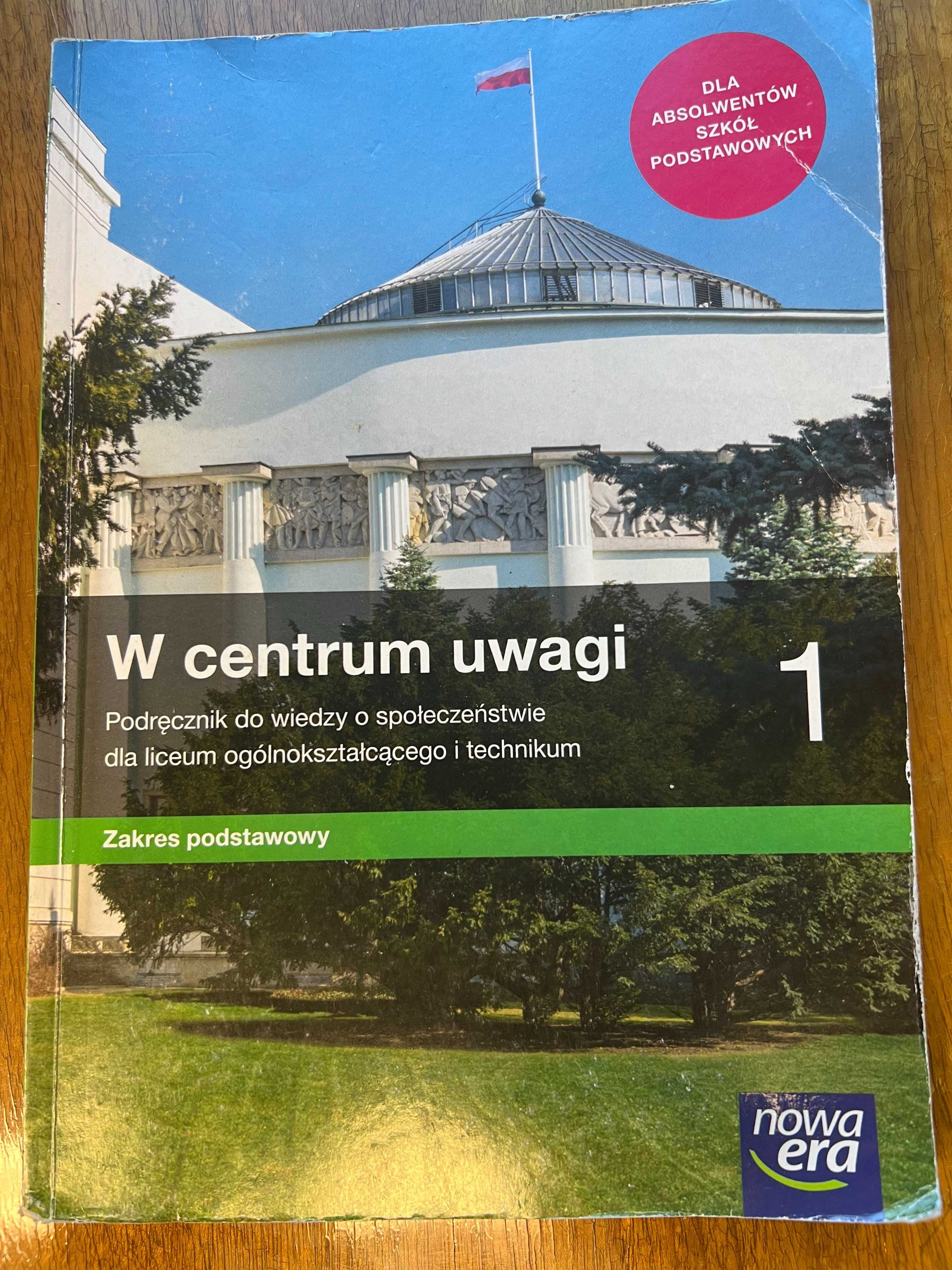Podręcznik W CENTRUM UWAGI  1 - zakres podstawowy