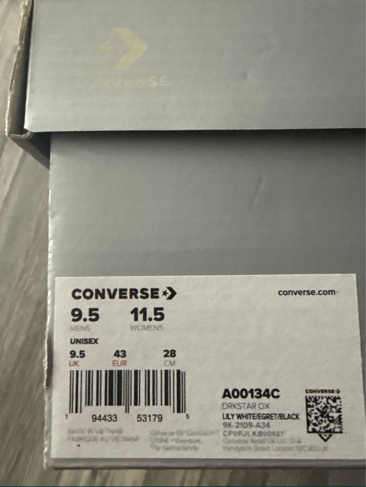 Кеды Rick owens converse