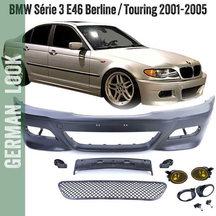 Para-choque frontal BMW Série 3 E46 Look M3 sedan Touring 2001 a 2005