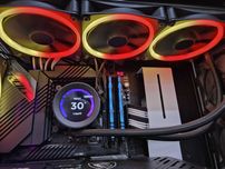ТОП водяне охолодження 360mm з екраном NZXT Kraken Z73. INTEL