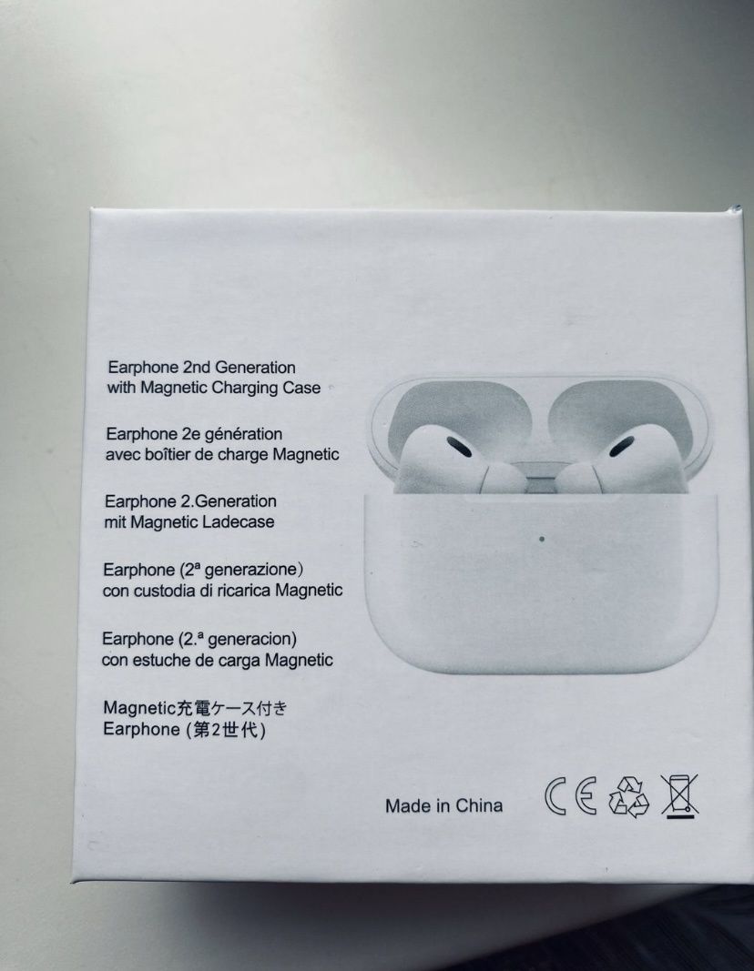 Бездротові навушники AirPods Pro2 + чохол у подарунок