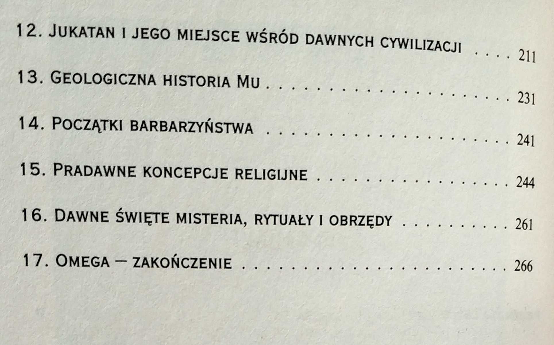 MU Zaginiony Kontynent, James Churchward, UNIKAT!