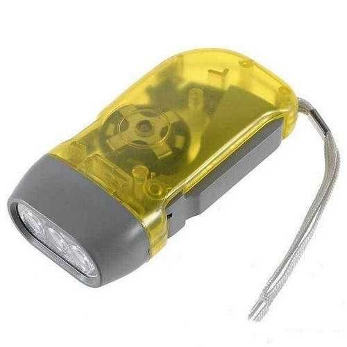 Фонарик ручной светодиодный с динамо машиной Watton WT-092