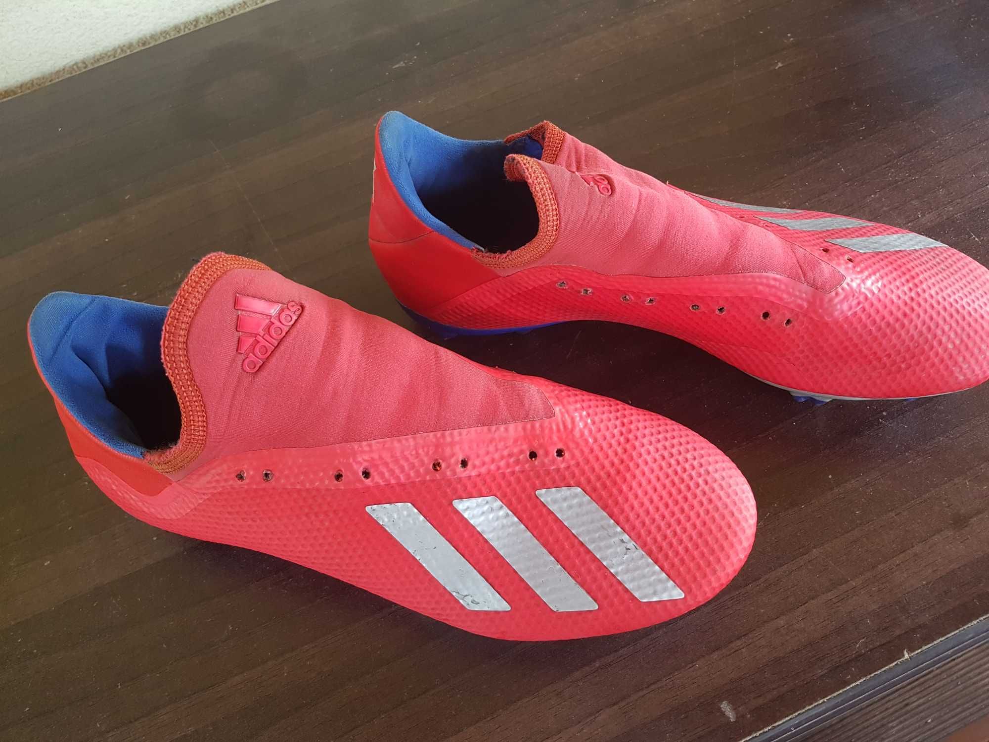 Buty Adidas korki tozmiar 39 czerwone