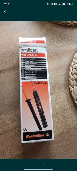 Steinel weimuller volt checki  3. Próbnik