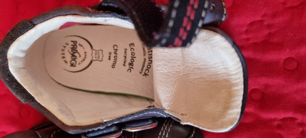 Buciki Primigi skóra nubuk