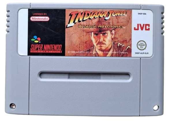 Indiana Jones SNES prezent Super Nintendo