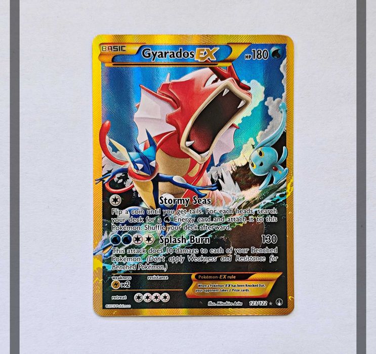 Gyarados Ex 123/122 BKP Pokemon ENG-NM