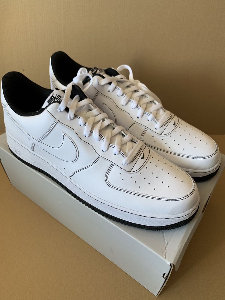 buty Nike rozmiar 52,5 AIR FORCE 1 Sneakersy Nowe białe Oryginalne