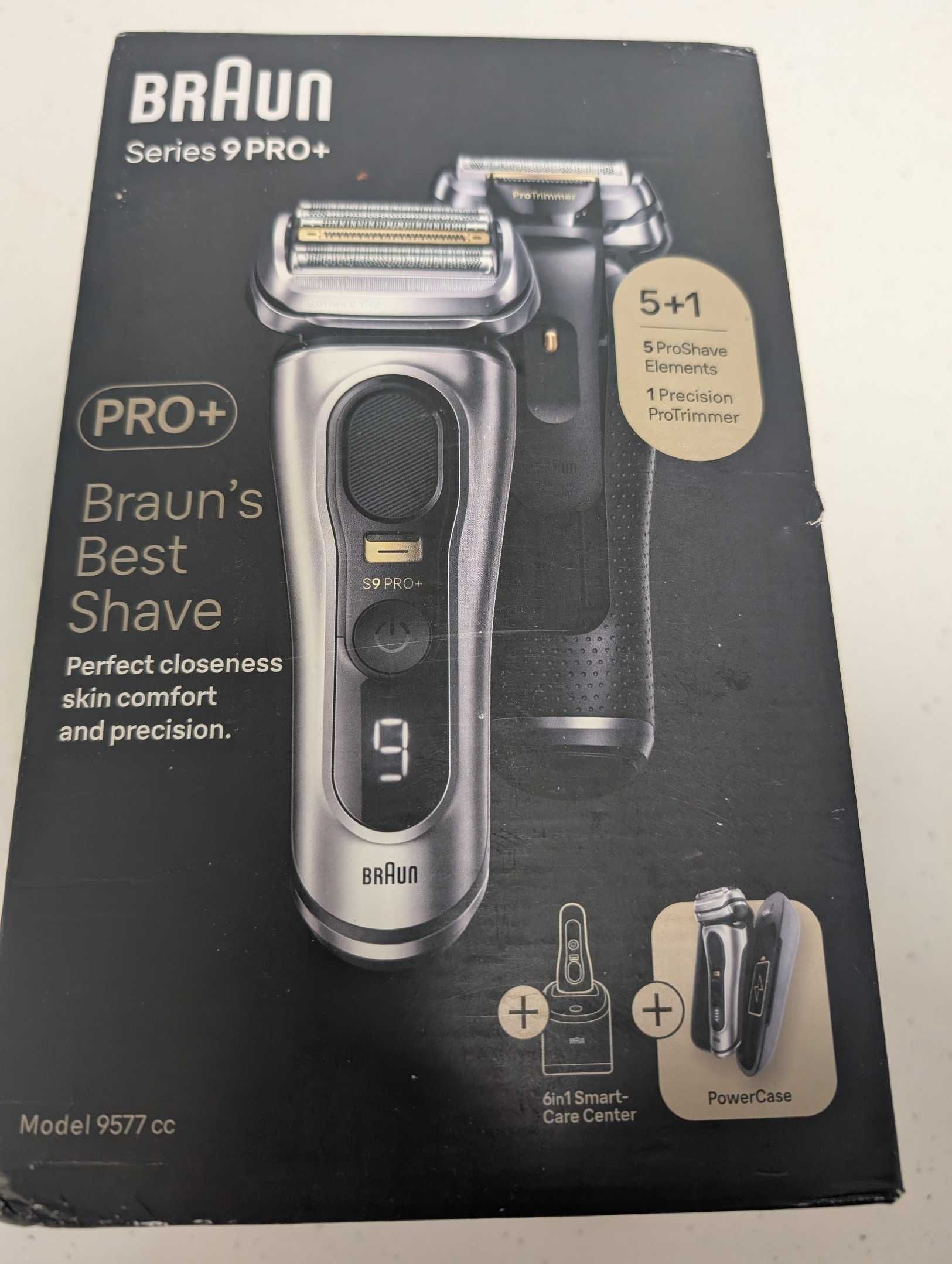 Braun Series 9 PRO+ Model 9577cc – NOWA, z PowerCase i SmartCare!