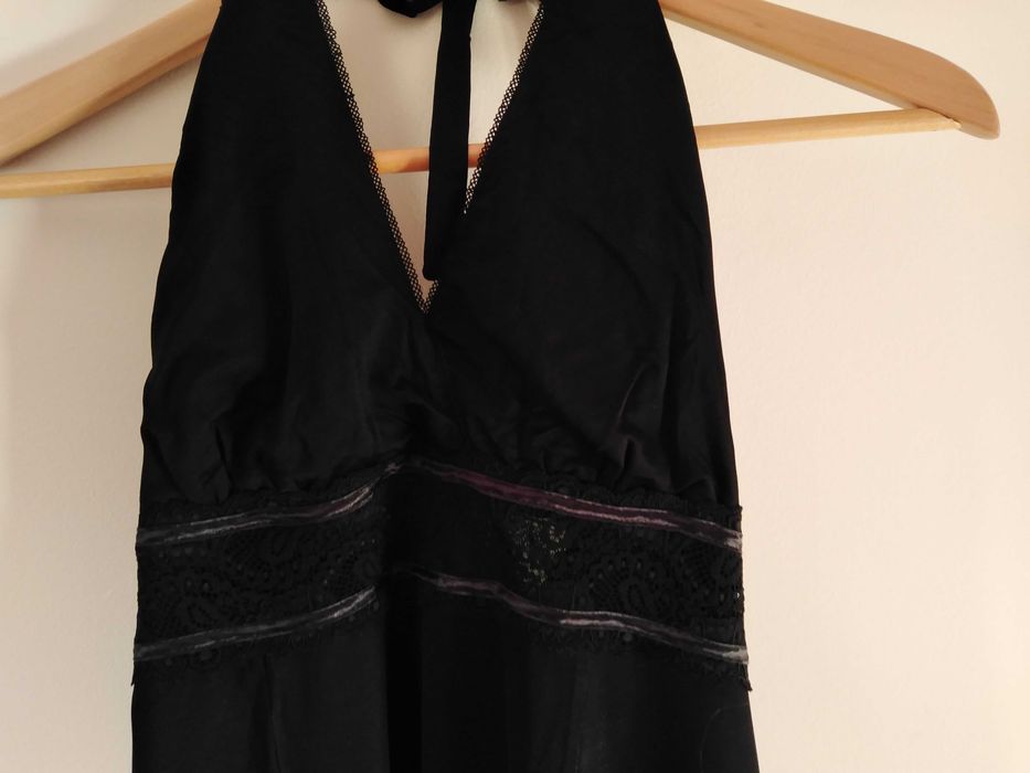Vestido preto malha Ana Sousa