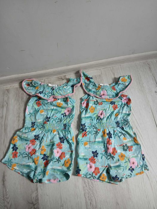 Kombinezon letni dla bliźniaczek 104