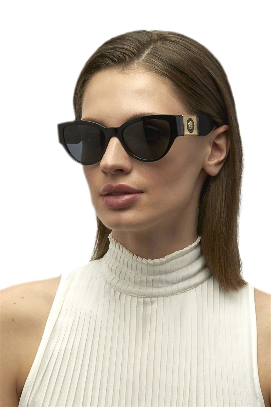 Жіночі сонцезахисні окуляри в формі Cat eyes 4398 від Versace!
