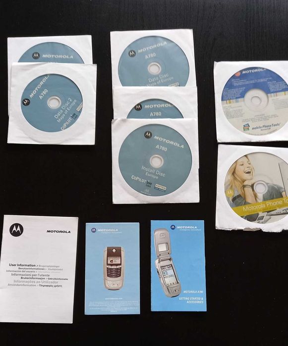 Motorola A780 (Linux) - komplet 2 sztuki, kolekcjonerskie