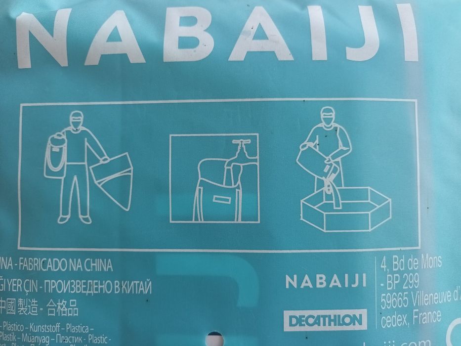 Piscina dobrável 120cm diâmetro