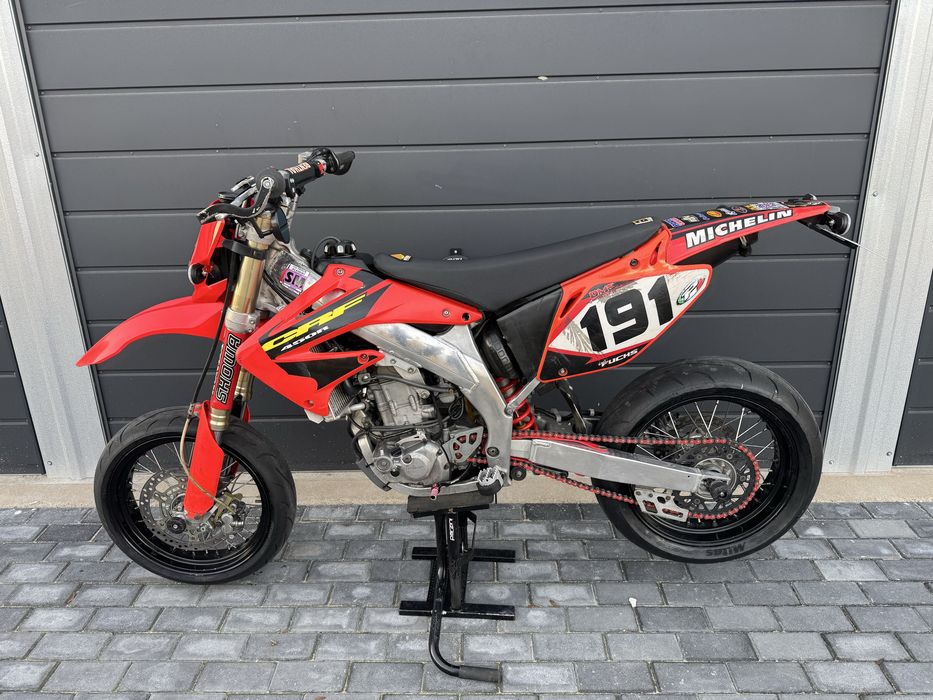 Honda CRF450R Supermoto Zarejestrowna